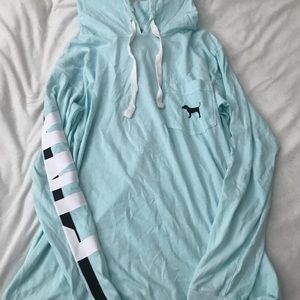 Pink Lightweight Hoodie